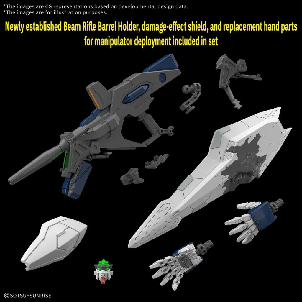 GUNDAM Hathaway Sorcery of Nymph Circe - 1/144 HG RX-105